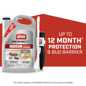 Ortho Home Defense Max Indoor Insect Barrier: Starts to Kill Ants | Roaches | Spiders | Fleas and Ticks Fast | 1 gal