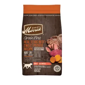 Merrick Real Texas Beef and Sweet Potato Dry Dog Food | Grain Free | 22 lb Bag