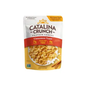 Catalina Crunch Protein Cereal | Cinnamon Toast 9 Ounce | Single