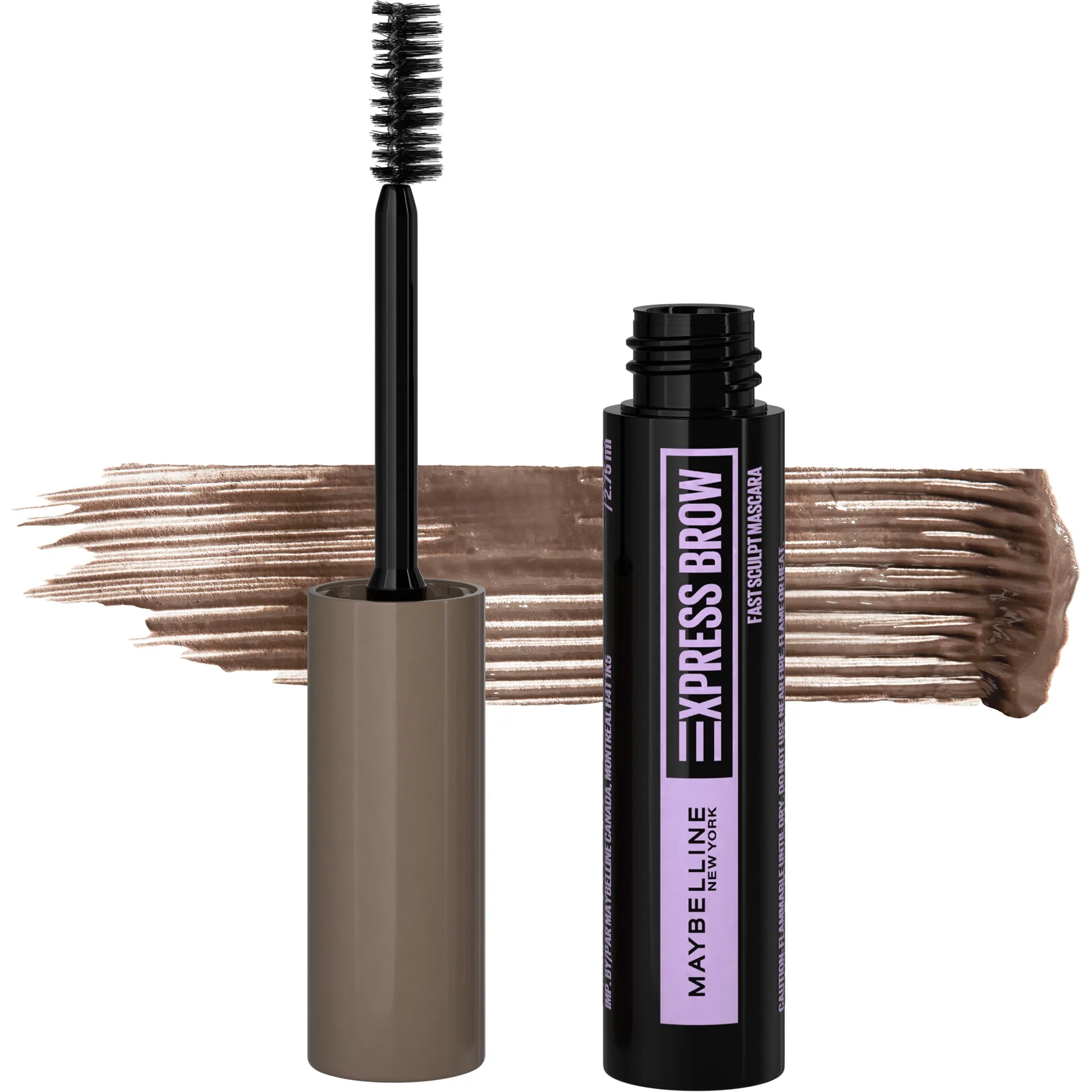 Maybelline Brow Fast Sculpt Eyebrow Gel Mascara Makeup | Soft Brown | BROW FAST SCULPT- Soft Brown