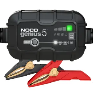 NOCO GENIUS2: 2A 6V/12V Smart Battery Charger | Maintainer & Desulfator