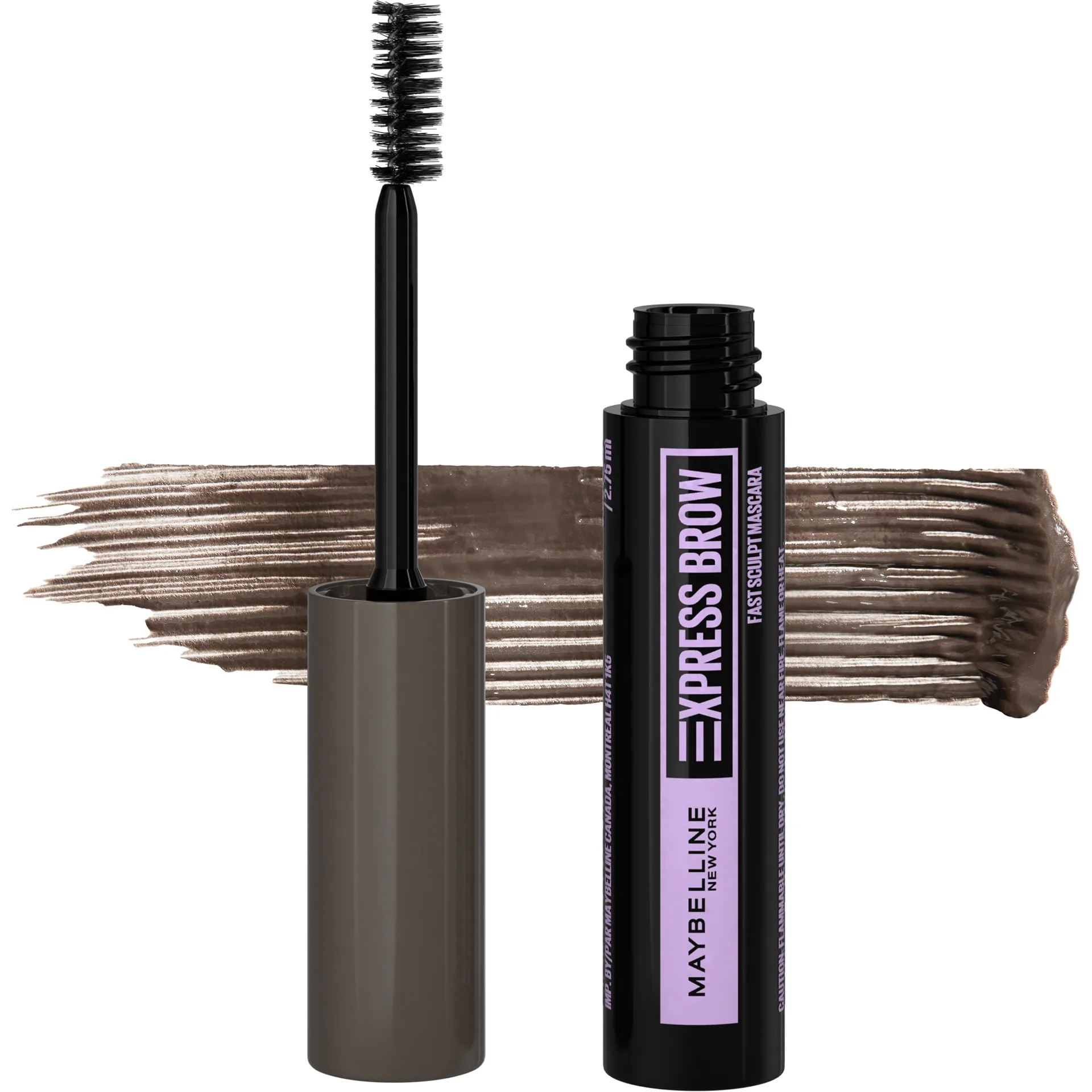 Maybelline Brow Fast Sculpt Eyebrow Gel Mascara | Medium Brown | BROW FAST SCULPT- Medium Brown