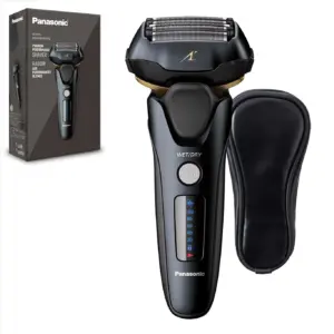 Panasonic ARC5 Electric Razor for Men with Pop-up Trimmer | Wet Dry 5-Blade Electric Shaver with Intelligent Shave Sensor & 16D Flexible Pivoting Head