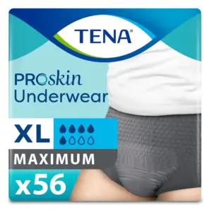 Tena ProSkin Incontinence Underwear for Men | Maximum | M | 80 Ct