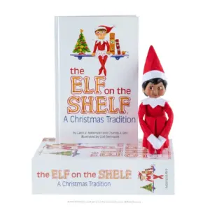 The Elf on the Shelf: A Christmas Tradition | Girl Scout Elf with Brown Eyes | Includes Artfully Illustrated Storybook | Keepsake Box & Official Adoption Certificate
