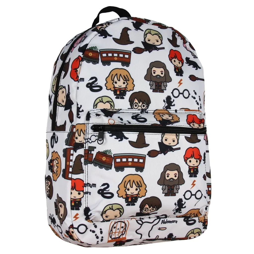 Harry Potter Laptop Backpack Chibi Characters Art Sublimated Bag (Premium Edition)