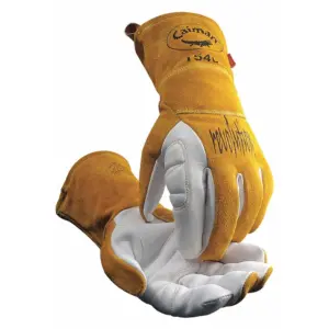 Caiman 1540 Goatskin Palm | Kontour Pattern | FR Fleece Insulated Back | TIG Glove | Large