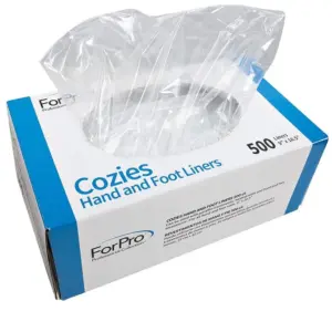 ForPro Cozies Hand & Foot Liners | Paraffin Wax Liners for Hands & Feet | Heated Mitts & Booties | 500-Count