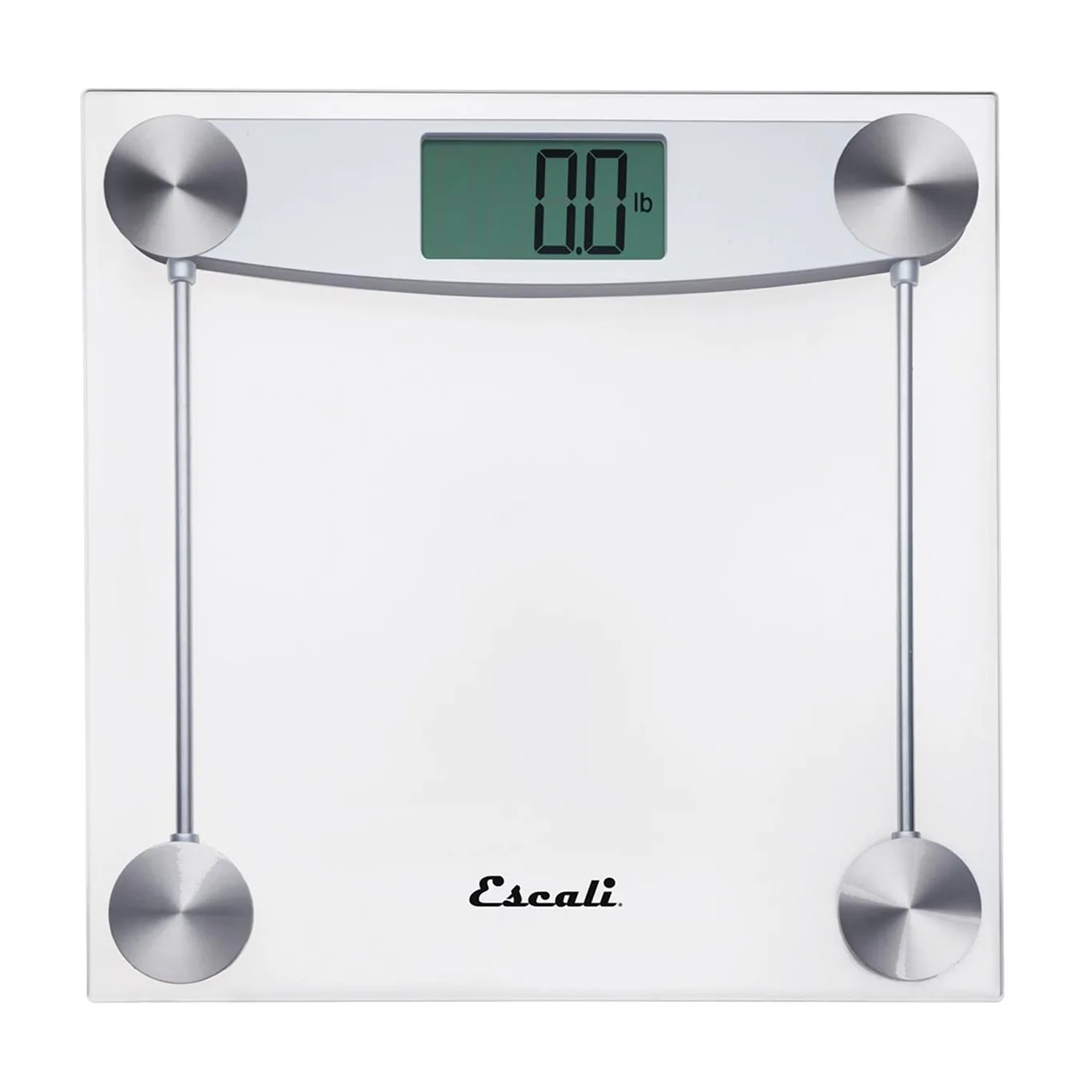Digital Glass Bath Scale for Body Weight | Bathroom Body Scale | High Capacity of 400 lb | Battery Included | Clear Glass
