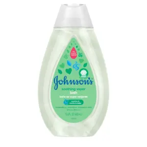 Johnson's Soothing Tear Free Vapor Bath Body Wash for Baby | 13.6 Ounce