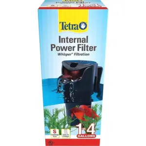 Tetra Whisper Internal Power Filter for Aquariums 1 to 4 Gallons | Small