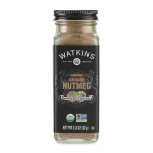 Watkins Gourmet Organic Spice Jar | Ground Nutmeg | 2.8 Ounce