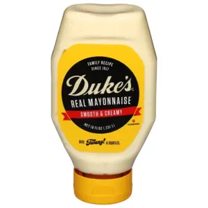 Duke's Real Mayonnaise | 18 Ounce Squeeze Bottle | Smooth and Creamy Mayo