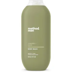 Method Men | Juniper + Sage Body Wash | Paraben & Phthalate Free | 18 fl Ounce (Pack of 1)