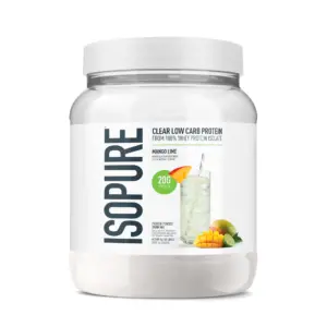 Isopure | Infusions 100% Whey Protein Isolate | 20 g Protein Powder | Mango Lime | 14.1 Ounce | 16 Servings | 16 Servings (Pack of 1)
