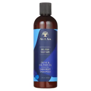 As I Am Dry and Itchy Scalp Care Olive and Tea Tree Oil Shampoo 12 Ounce. Dry Hair