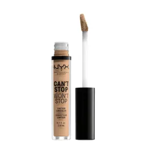 NYX Professional Makeup Can't Stop Won't Stop Full Coverage Concealer | 24Hr Matte Finish | Medium Olive | 0.11 fl Ounce