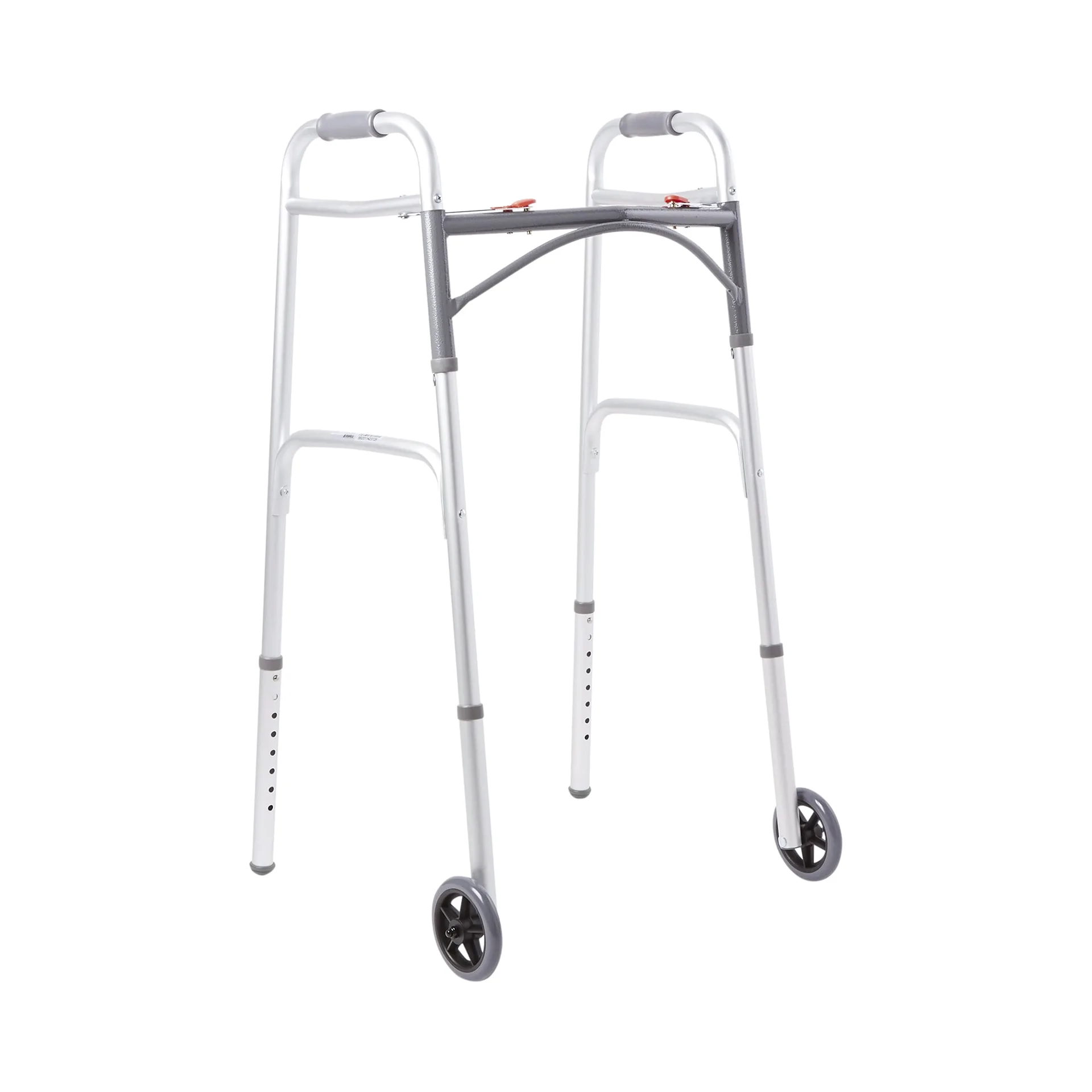 Medline Folding Paddle Walker Comfortable | Maneuverable | For Injury | support suited for Adults and Seniors