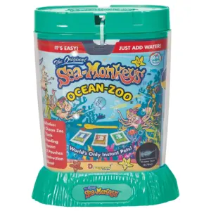 Sea-Monkey: Ocean Zoo | Surprise Assorted Color | 5.7 Aquarium | World's Only Instant Pet | Tiny Brine Shrimp Growth Set | Educational Kit | Kids Ages 6+
