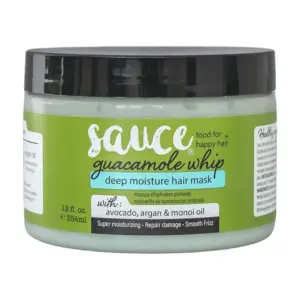 Sauce Beauty Guacamole Whip Hair Mask | Moisturizing Treatment with Avocado | 12 fl Ounce