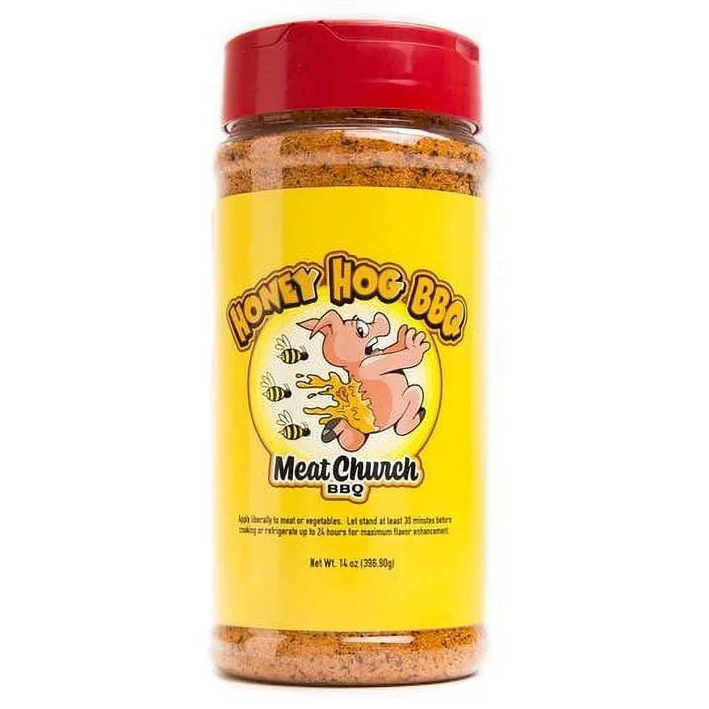 Meat Church Honey Hog BBQ Seasoning Rub 14 Ounce