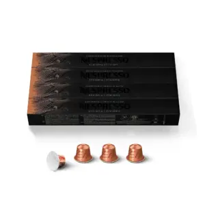 Nespresso Rainforest Alliance | Ethiopia Light Roast | OriginalLine Coffee Pods | 40 Ct (4 Boxes of 10) | Ethiopa Light Roast