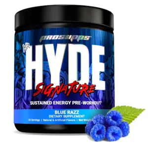 ProSupps Mr. Hyde Signature Pre-Workout Powder Blue Razz 14.7 Ounce