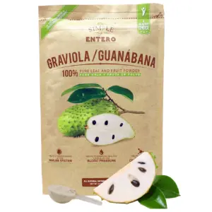 Simple Y Entero Graviola & Guanabana with 100% Leaf Powder | Boosts Your Immune System | 8 Ounce Bag | 1