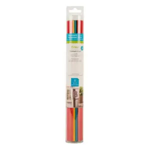 Cricut Premium Vinyl Sampler | Brights – Permanent | 12 x 48 | 12 x 12 | Single