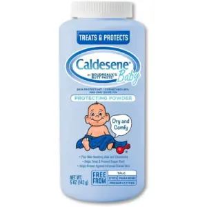 Caldesene Baby Cornstarch Powder With Zinc Oxide 5 Ounce (Pack of 10)