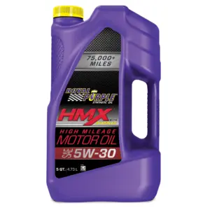 Royal Purple HMX 5W-30 High Mileage Motor Oil | Universal | 5 Quarts