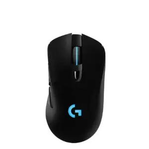 Logitech G703 Lightspeed Wireless Gaming Mouse W/Hero 16K Sensor | Lightsync RGB | PowerPlay Compatible | Lightweight 95G+10G Optional | 100-16 | 000 DPI | Rubber Side Grips