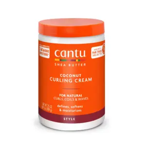 Cantu Coconut Curling Cream with Shea Butter | 25 fl Ounce | 1 | 25 Ounce