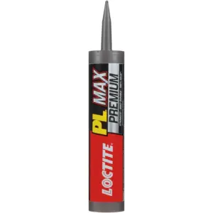 Loctite Pl Premium Construction Adhesive Max | Pack of 1 | Gray 9 fl Ounce Cartridge