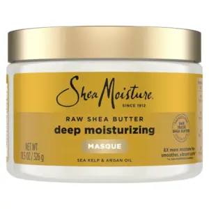 SheaMoisture Raw Shea Butter Deep Moisturizing Hair Masque Raw Shea Butter | 11.5 Ounce