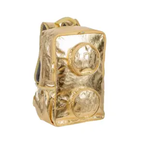 LEGO Unisex Brick Backpack Gold