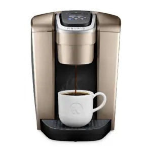 Keurig K-Elite | Single Serve K-Cup Pod Coffee Maker | Brushed Gold