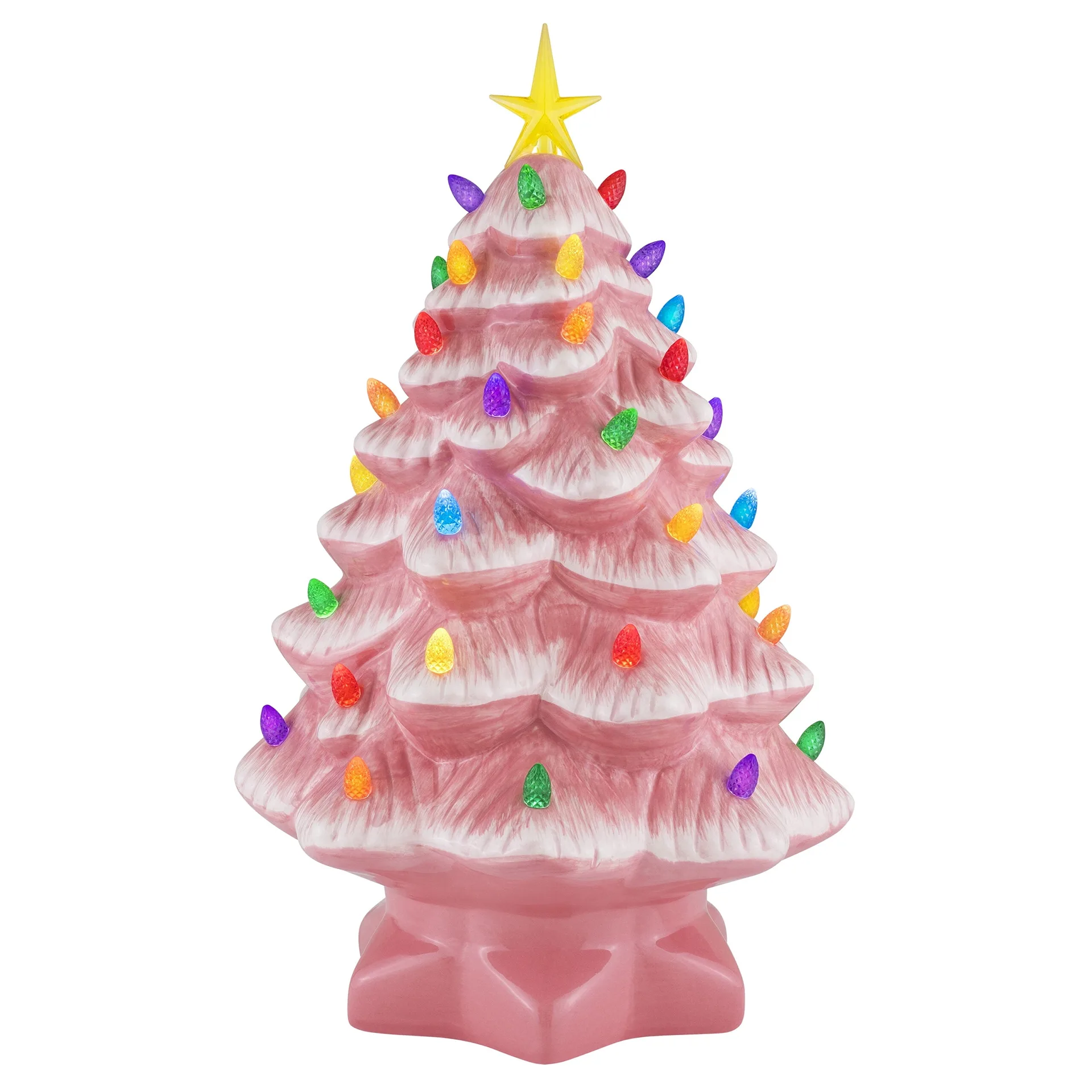 Mr. Christmas 14 Lit Nostalgic Christmas Tree | Pink