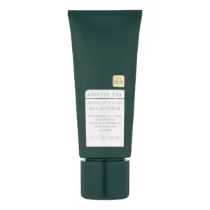 Kristin Ess Hair Instant Exfoliating Scalp Scrub for Build up & Dandruff Flakes | Soothing Dry Scalp Treatment | Hydrating + Non Drying Scrub | 6.7oz