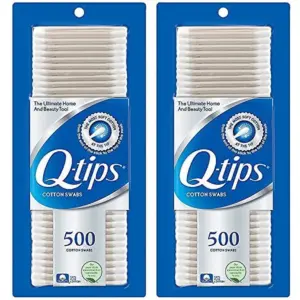 Q-tips Cotton Swabs | Original | For Home | First Aid & Beauty | 100% Cotton | 375 Count | 1
