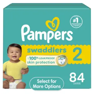 Pampers Swaddlers Diapers | Size 2 | 84 Count (Select for More Options)