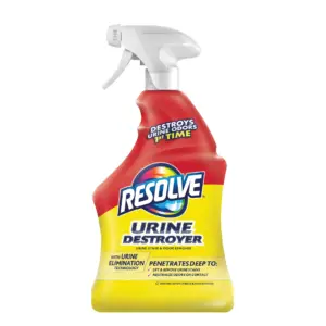 Resolve Urine Destroyer Carpet Pet Stain Cleaner Solution & Odor Remover Spray | 32 Ounce | 1