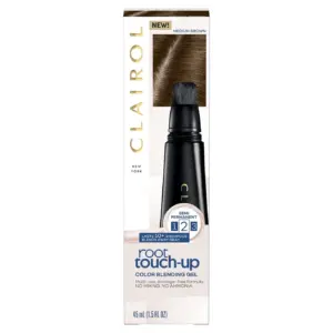 Clairol Root Touch-Up Hair Dye | Semi-Permanent Hair Color Blending Gel | 5 Medium Brown | 1.5 fl Ounce