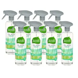 Seventh Generation Glass Cleaner | Sparkling Sea | 4 Pack | 23 Ounce