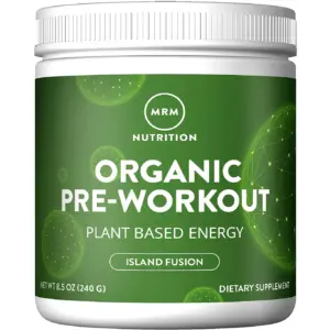 MRM Organic Pre-Workout | Island Fusion | 8.5 Ounce (240 g)