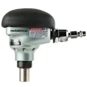 Metabo HPT Palm Nailer | Pro Preferred Brand of Pneumatic Nailers | Over-molded Rubber Grip | 360 Degree Swivel Fitting | Magnetic Nose | Ideal For Tight Spaces | 5-Year Warranty | NH90AB (Premium Edition)