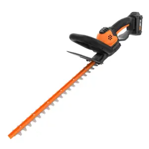 Worx WG261 20 Volt Power Share Cordless Battery 22 Inch Hedge Trimmer | Orange