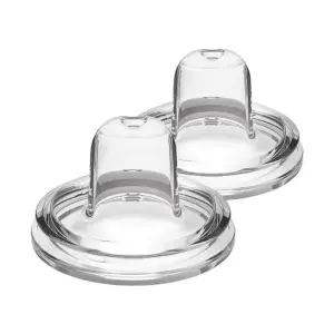 Dr. Brown's Options+ Baby Bottle | Sippy Spouts | 6 Months + | 2 Pack | Transparent