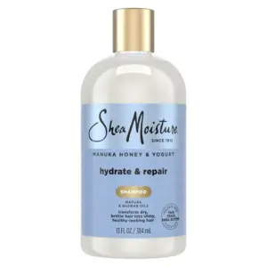 Shea Moisture Hydrate & Repair for Damaged Hair Shampoo | 13 Ounce. | Pack of 2