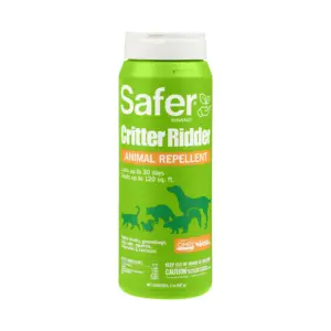 Safer Brand Critter Ridder Animal Repellent Granules | Multiple Sizes | 2 lbs